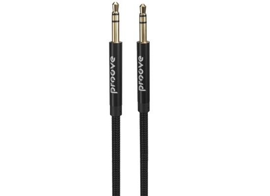 Proove Weft Cable AUX 3.5 to 3.5mm Jack Audio Cable 1M - Black